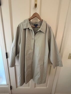 Lands End Plus Size Barn Style Coat
